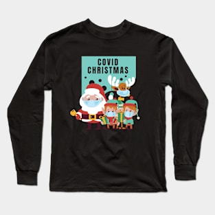 quarantine christmas Long Sleeve T-Shirt